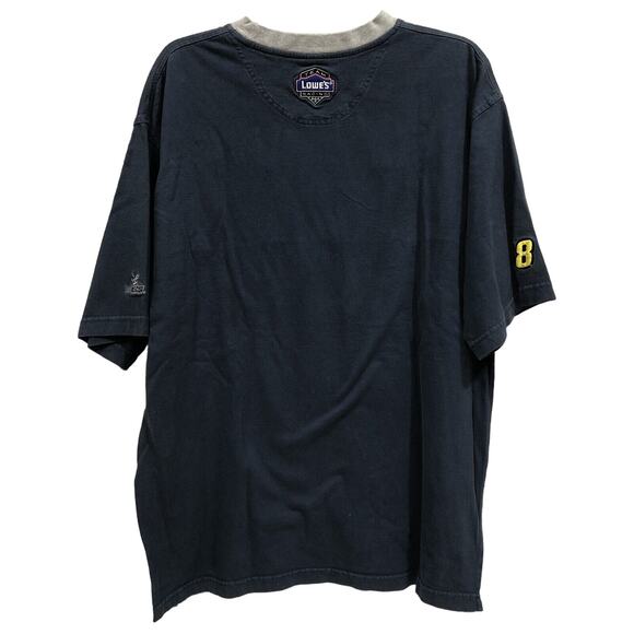 Team Lowe's Racing Mens Shirt NASCAR Jimmie Johnson #48 XL Kobalt Hitachi Blue - Picture 2 of 8